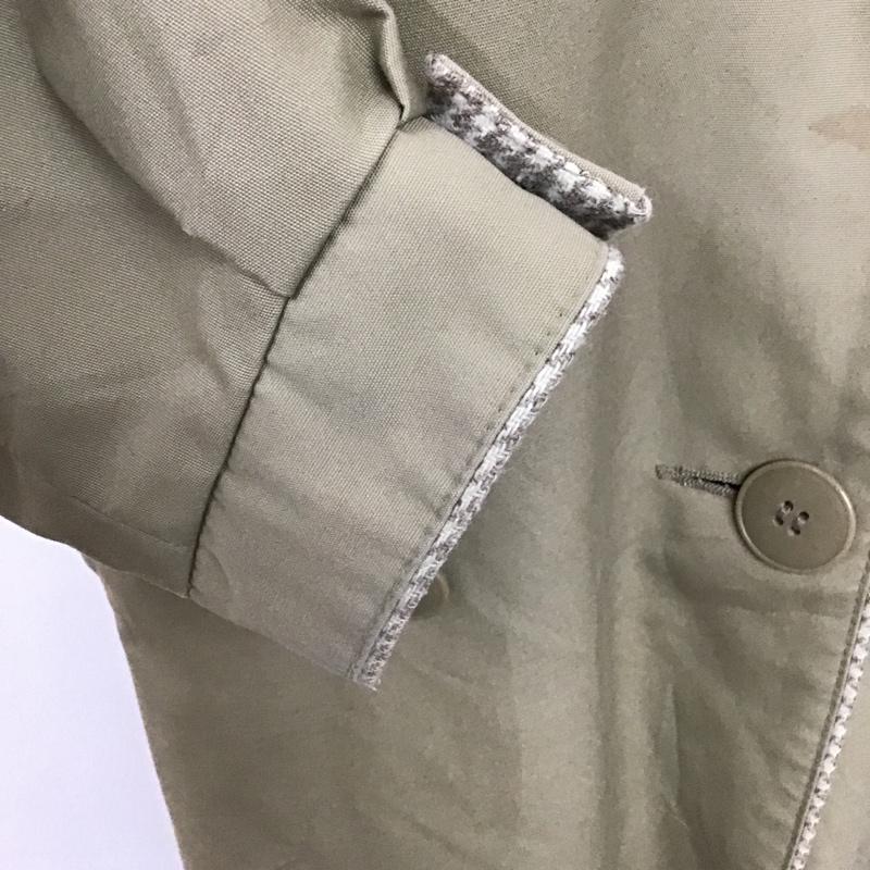古着 USED コート コート一般 無地 ベージュ / ベージュ /  レディース USED 古着 中古 10083259