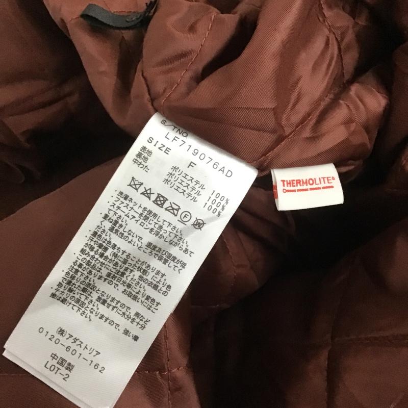 ローリーズファーム LOWRYS FARM コート コート一般 FREE 無地 えんじ / ワインレッド /  レディース USED 古着 中古 10083264