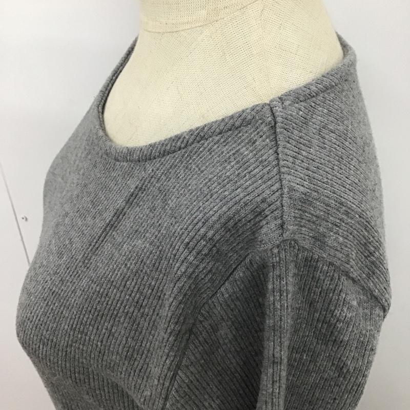 スライ SLY ワンピース ロングスカート 0309AT83-0230  サイドスリットマキシ TOPS 1 無地 灰 / グレー /  レディース USED 古着 中古 10083417