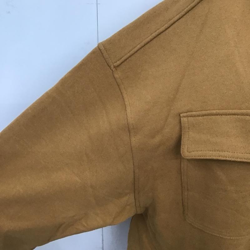 スライ SLY シャツ、ブラウス 長袖 030CAY80-2240 SW OVER SH FREE 無地 茶 / ブラウン /  レディース USED 古着 中古 10083441