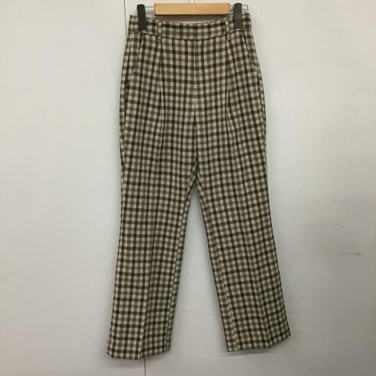 ローリーズファーム LOWRYS FARM パンツ スラックス M チェック マルチカラー / マルチカラー /  レディース USED 古着 中古 10083568