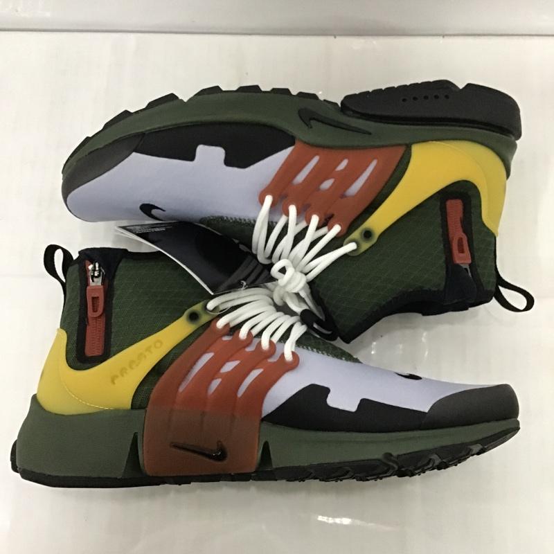 ナイキ NIKE スニーカー スニーカー DC8751 300 AIR PRESTO MID UTILITY 28cm 箱有 28.0cm ワンポイント マルチカラー / マルチカラー /  メンズ USED 古着 中古 10083580