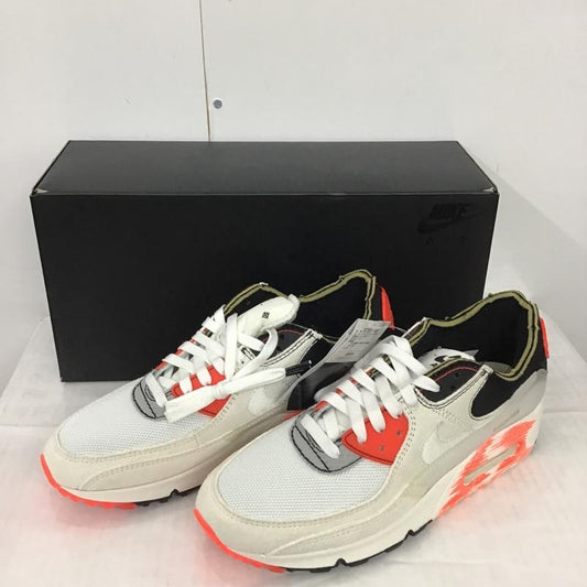 ナイキ NIKE スニーカー スニーカー DC7856-100 AIR MAX III PRM 28cm 箱有 28.0cm ロゴ、文字 白 / ホワイト / X 黒 / ブラック / X 橙 / オレンジ /  メンズ USED 古着 中古 10083582