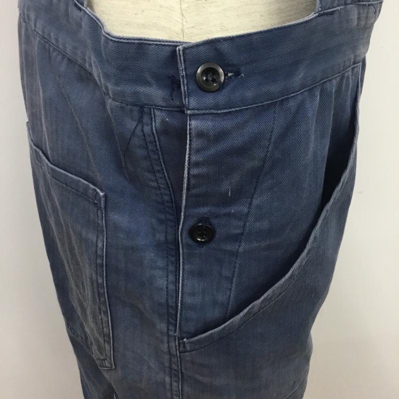 古着 USED サロペット・オーバーオール サロペット、オーバーオール 無地 水色 / ライトブルー /  メンズ USED 古着 中古 10083597