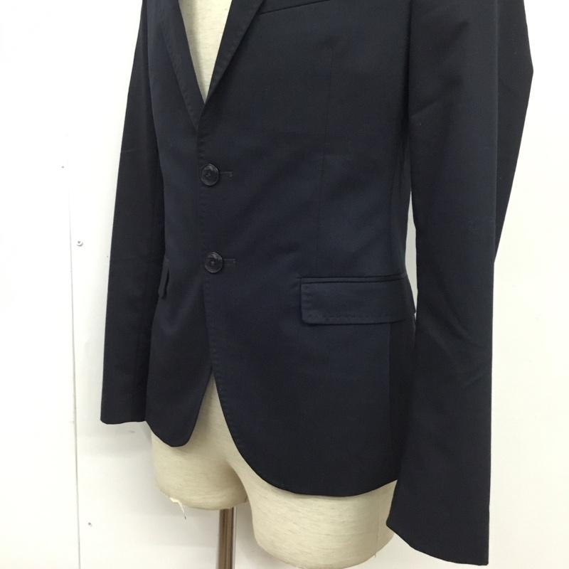 ザラメン ZARA MAN ジャケット、上着 ジャケット、ブレザー 44 無地 紺 / ネイビー /  メンズ USED 古着 中古 10083629