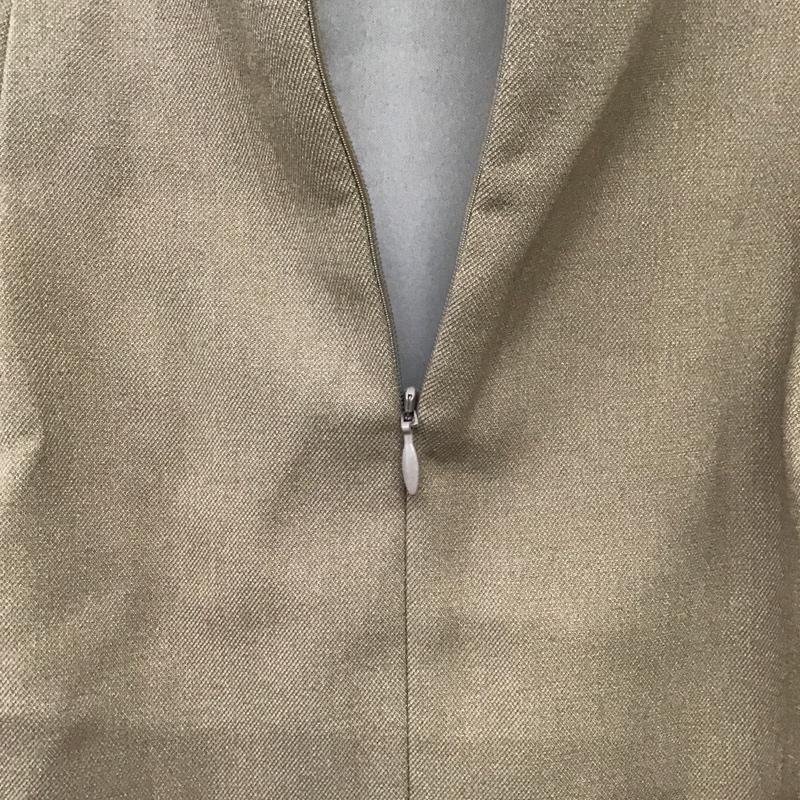 リリー ブラウン Lily Brown スカート ひざ丈スカート 1 無地 茶 / ブラウン /  レディース USED 古着 中古 10083681