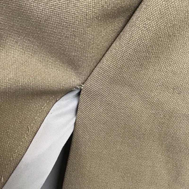 リリー ブラウン Lily Brown スカート ひざ丈スカート 1 無地 茶 / ブラウン /  レディース USED 古着 中古 10083681
