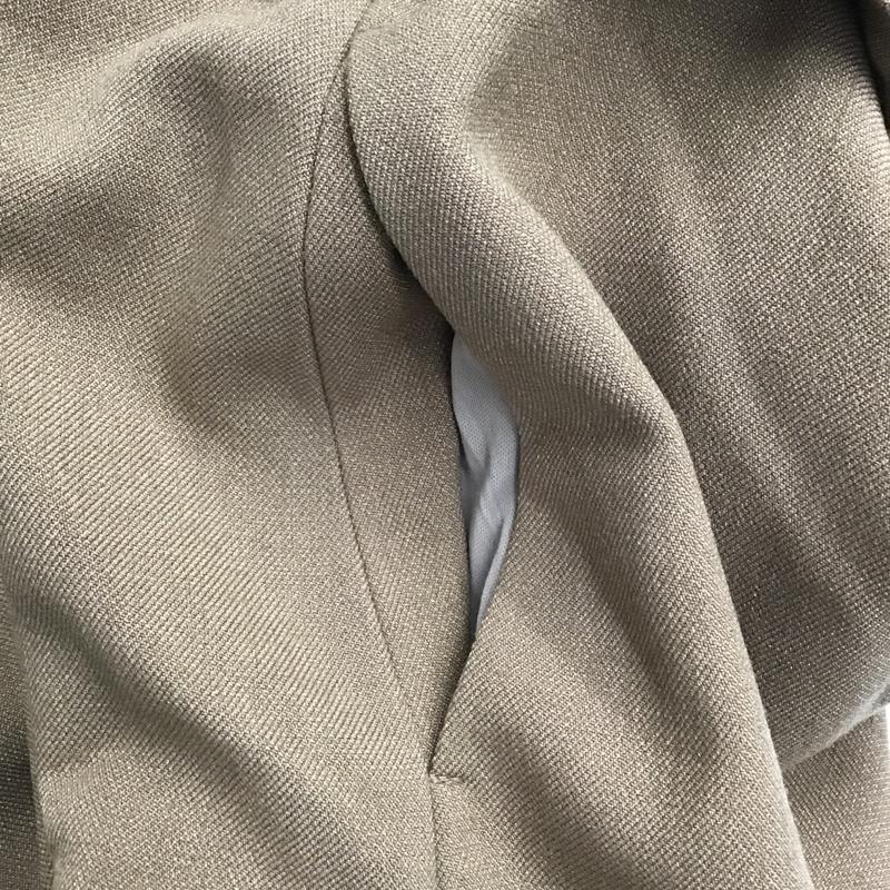 リリー ブラウン Lily Brown スカート ひざ丈スカート 1 無地 茶 / ブラウン /  レディース USED 古着 中古 10083681