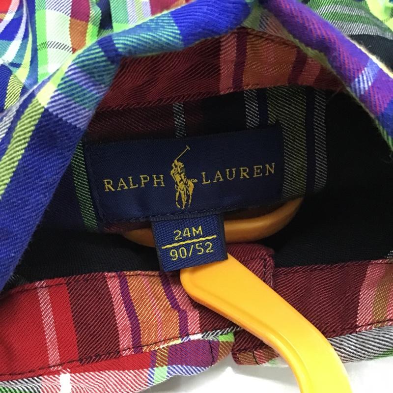 ラルフローレン RALPHLAUREN シャツ、ブラウス 長袖 320516533001 キッズ ベビー 24M ボタンダウン チェック 24M ワンポイント マルチカラー / マルチカラー /  ボーイズ USED 古着 中古 10083684