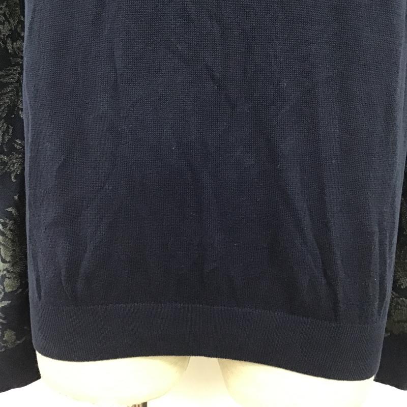 ザラメン ZARA MAN ニット、セーター 長袖 3991 400 401 M  紺 / ネイビー /  メンズ USED 古着 中古 10083866