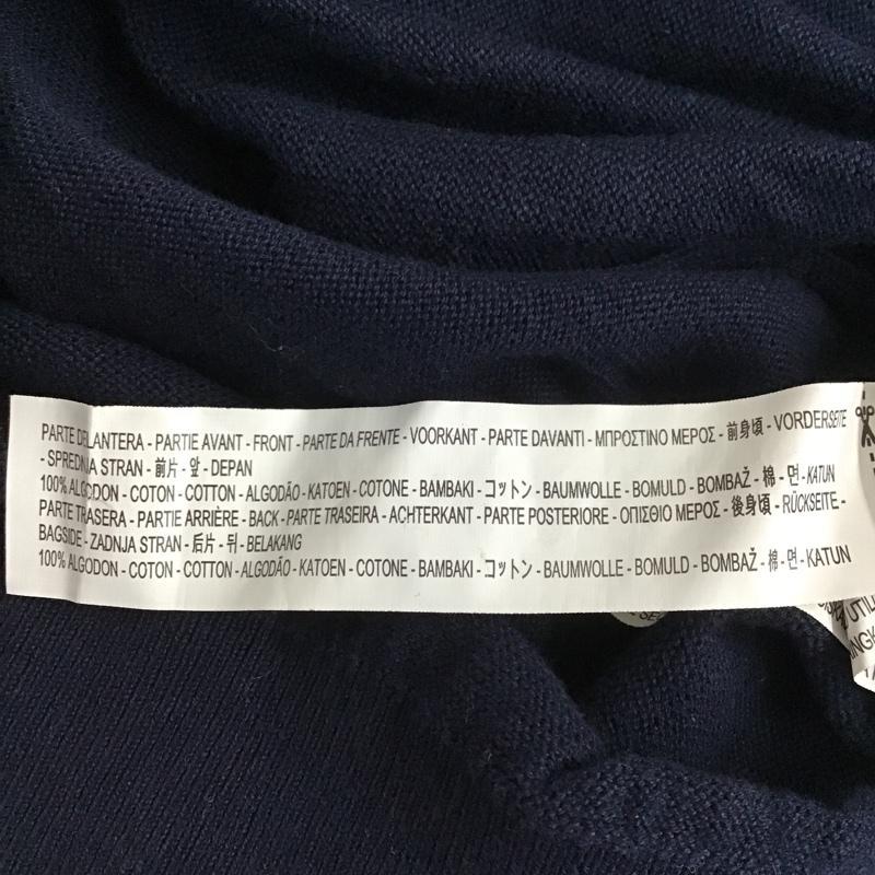 ザラメン ZARA MAN ニット、セーター 長袖 3991 400 401 M  紺 / ネイビー /  メンズ USED 古着 中古 10083866