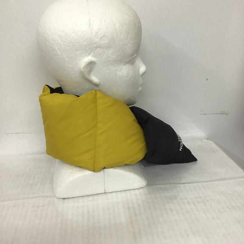 ザノースフェイス THE NORTH FACE マフラー マフラー NN71801 ヌプシ ダウンマフラー FREE ロゴ、文字 黒 / ブラック / X 黄 / イエロー /  メンズ USED 古着 中古 10083889