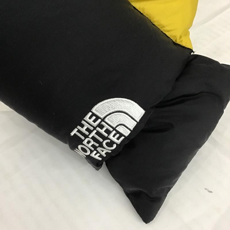 ザノースフェイス THE NORTH FACE マフラー マフラー NN71801 ヌプシ ダウンマフラー FREE ロゴ、文字 黒 / ブラック / X 黄 / イエロー /  メンズ USED 古着 中古 10083889