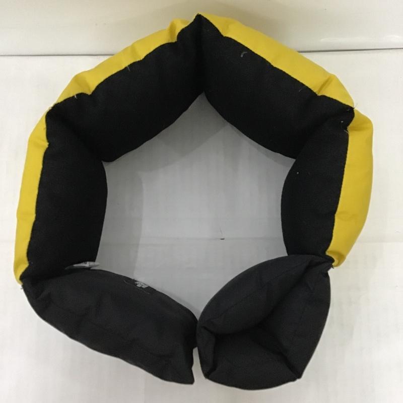 ザノースフェイス THE NORTH FACE マフラー マフラー NN71801 ヌプシ ダウンマフラー FREE ロゴ、文字 黒 / ブラック / X 黄 / イエロー /  メンズ USED 古着 中古 10083889