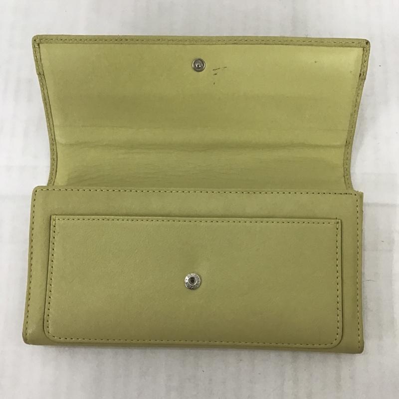 コーチ COACH 財布 長財布 ロゴ、文字 薄緑 / ライトグリーン /  レディース USED 古着 中古 10083890