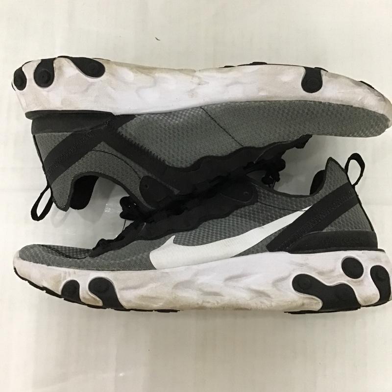 ナイキ NIKE スニーカー スニーカー CI3831-002 REACT ELEMENT 55 SE 27cm 27.0cm ロゴ、文字 黒 / ブラック / X 白 / ホワイト /  メンズ USED 古着 中古 10083907