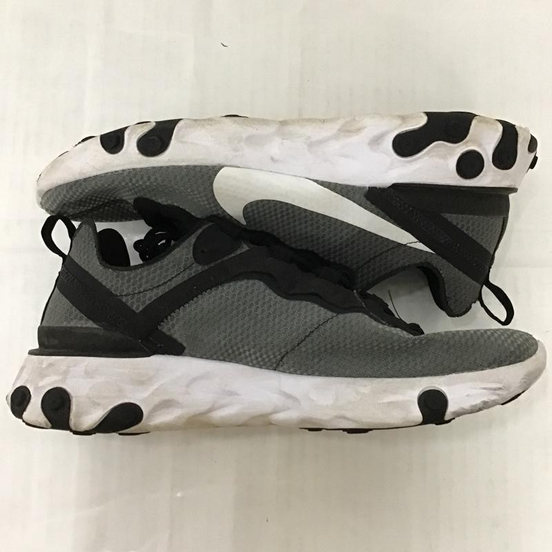 ナイキ NIKE スニーカー スニーカー CI3831-002 REACT ELEMENT 55 SE 27cm 27.0cm ロゴ、文字 黒 / ブラック / X 白 / ホワイト /  メンズ USED 古着 中古 10083907