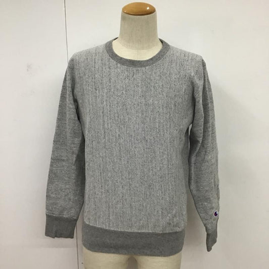 チャンピオン Champion トレーナー 長袖 CSS5220 REVERSE WEAVE スウェット M ワンポイント 灰 / グレー /  メンズ USED 古着 中古 10083975