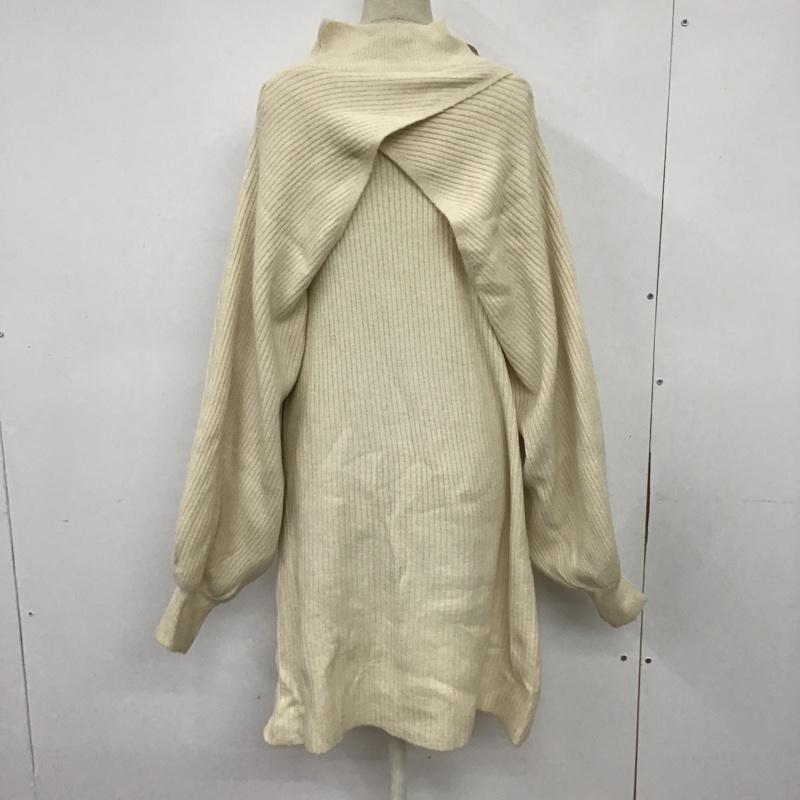 チコ CHICO ワンピース ひざ丈スカート CHZ1012409A0005 短丈ハイネックリブニット+ミニワンピSET FREE 無地 ベージュ / ベージュ /  レディース USED 古着 中古 10084023
