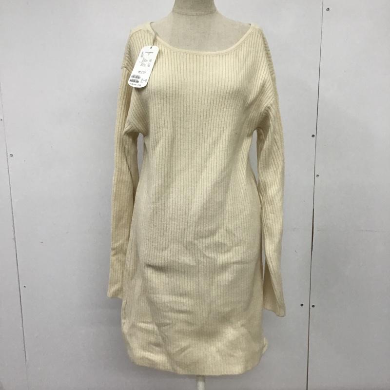 チコ CHICO ワンピース ひざ丈スカート CHZ1012409A0005 短丈ハイネックリブニット+ミニワンピSET FREE 無地 ベージュ / ベージュ /  レディース USED 古着 中古 10084023
