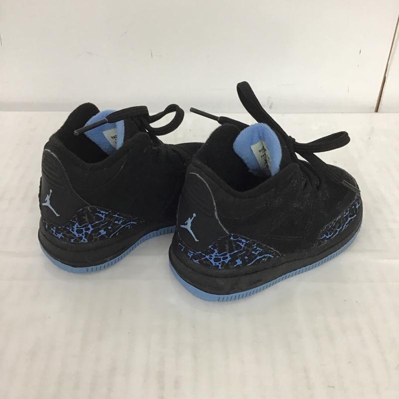 ナイキ NIKE シューズ シューズ 323949 041 JORDAN AJF3 ベビー 11cm 箱有 11.0cm ワンポイント 黒 / ブラック / X 青 / ブルー /  ボーイズ USED 古着 中古 10084046