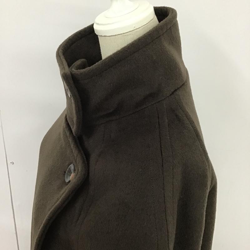 セレクトモカ select MOCA コート コート一般 FREE 無地 茶 / ブラウン /  レディース USED 古着 中古 10084104