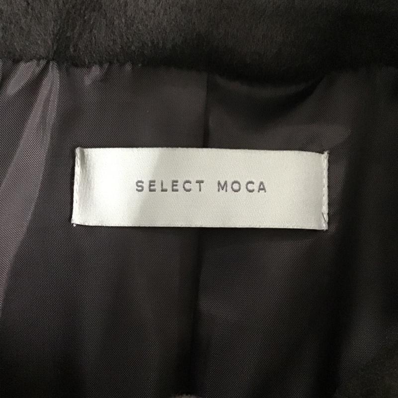 セレクトモカ select MOCA コート コート一般 FREE 無地 茶 / ブラウン /  レディース USED 古着 中古 10084104