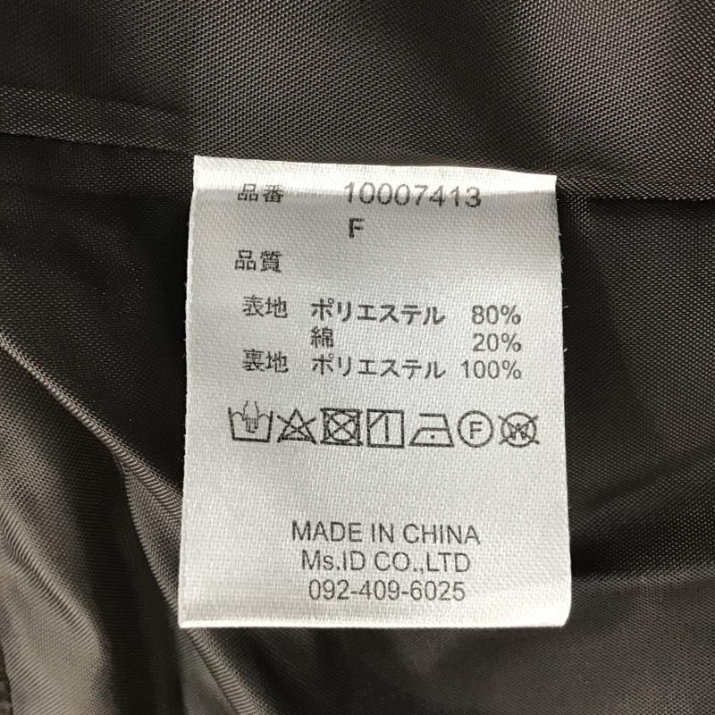 セレクトモカ select MOCA コート コート一般 FREE 無地 茶 / ブラウン /  レディース USED 古着 中古 10084104
