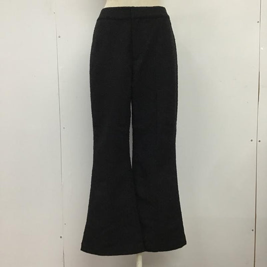 マウジー MOUSSY パンツ スラックス 2  黒 / ブラック /  レディース USED 古着 中古 10084139