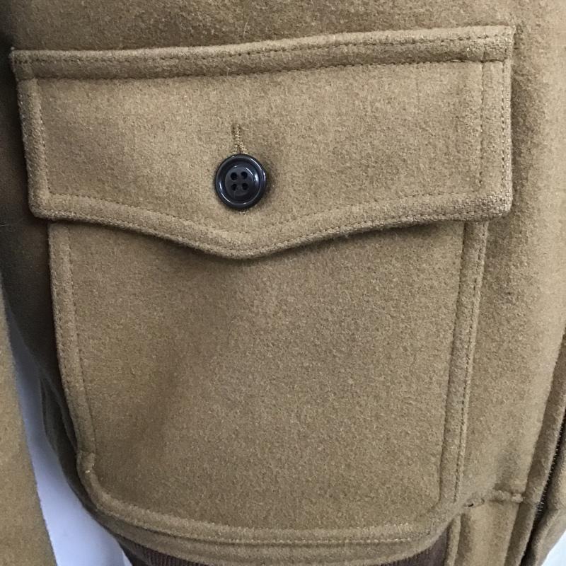 エフエイティー FAT ジャケット、上着 ジャケット、ブレザー F31420-JK05-AB ウール 無地 キャメル / キャメル /  メンズ USED 古着 中古 10084171