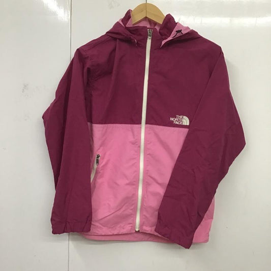 ザノースフェイス THE NORTH FACE ジャケット、上着 ジャケット、ブレザー NPJ21250 Compact Jacket バイカラー キッズ 150cm 150cm ロゴ、文字 紫 / パープル / X 桃 / ピンク /  ガールズ USED 古着 中古 10084204