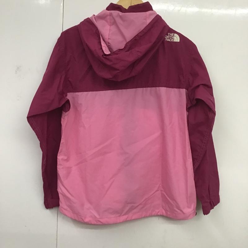 ザノースフェイス THE NORTH FACE ジャケット、上着 ジャケット、ブレザー NPJ21250 Compact Jacket バイカラー キッズ 150cm 150cm ロゴ、文字 紫 / パープル / X 桃 / ピンク /  ガールズ USED 古着 中古 10084204