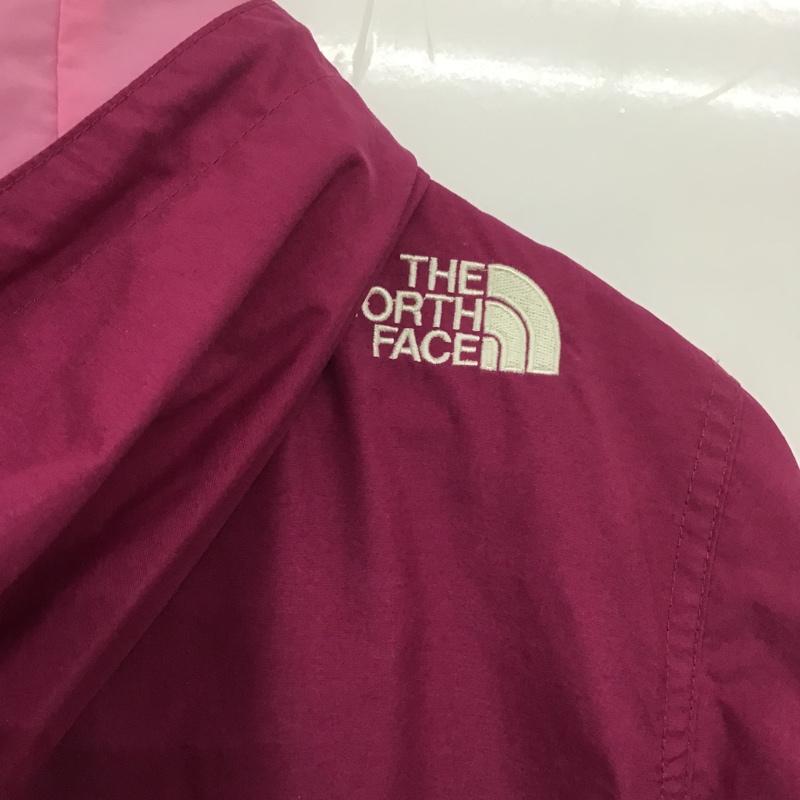 ザノースフェイス THE NORTH FACE ジャケット、上着 ジャケット、ブレザー NPJ21250 Compact Jacket バイカラー キッズ 150cm 150cm ロゴ、文字 紫 / パープル / X 桃 / ピンク /  ガールズ USED 古着 中古 10084204