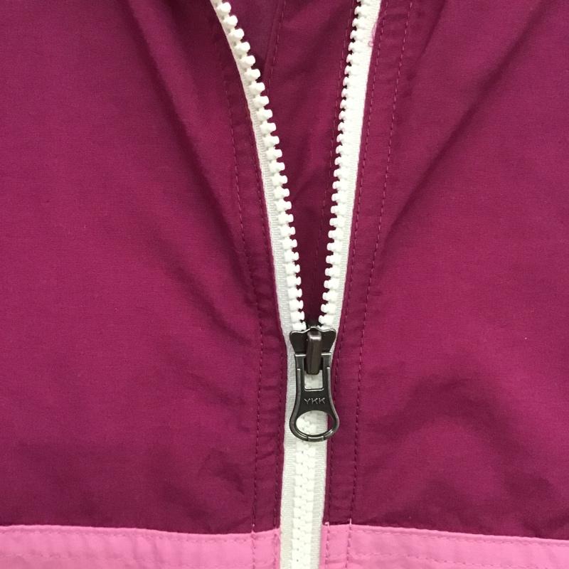 ザノースフェイス THE NORTH FACE ジャケット、上着 ジャケット、ブレザー NPJ21250 Compact Jacket バイカラー キッズ 150cm 150cm ロゴ、文字 紫 / パープル / X 桃 / ピンク /  ガールズ USED 古着 中古 10084204