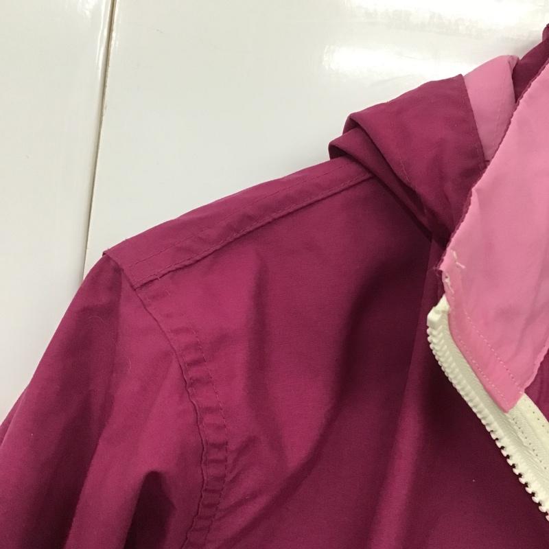 ザノースフェイス THE NORTH FACE ジャケット、上着 ジャケット、ブレザー NPJ21250 Compact Jacket バイカラー キッズ 150cm 150cm ロゴ、文字 紫 / パープル / X 桃 / ピンク /  ガールズ USED 古着 中古 10084204