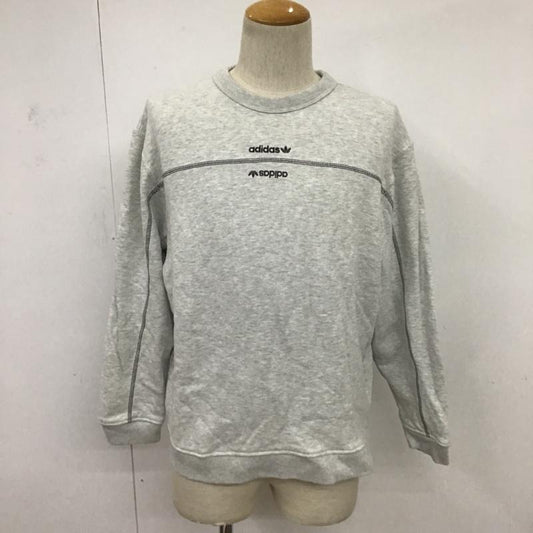 アディダス adidas トレーナー 長袖 GD9308 M 無地 灰 / グレー /  メンズ USED 古着 中古 10084317