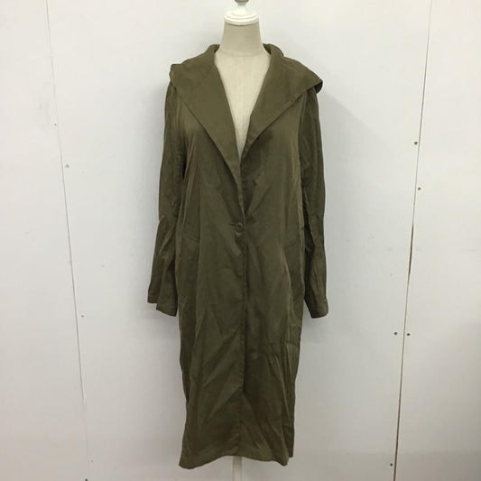 アナザーエディション Anather Edition コート コート一般 S 無地 カーキ / カーキ /  レディース USED 古着 中古 10084348