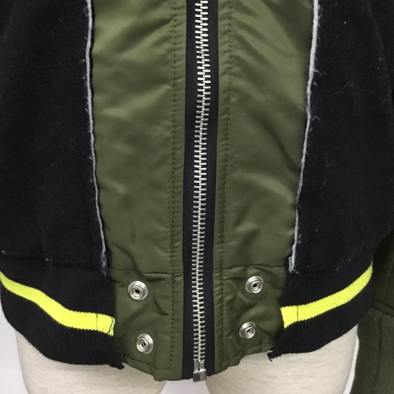 ディーゼル DIESEL ジャケット、上着 ジャンパー、ブルゾン M 無地 黒 / ブラック / X カーキ / カーキ /  メンズ USED 古着 中古 10084358