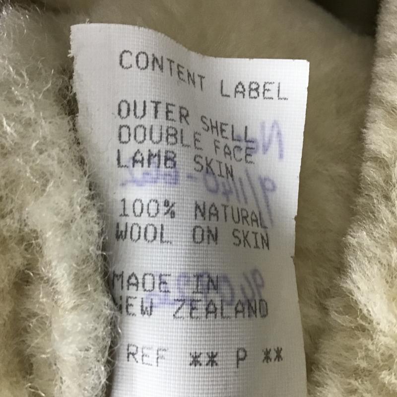 古着 USED コート コート一般 ムートン XL 無地 ベージュ / ベージュ /  メンズ USED 古着 中古 10084429