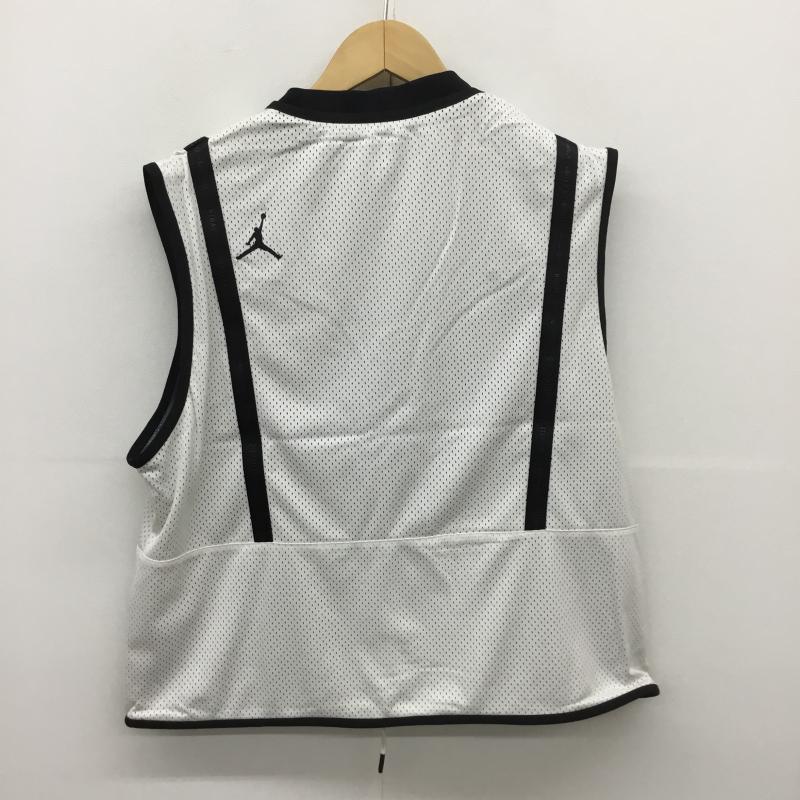 ジョーダンブランド JORDAN BRAND ベスト ベスト JORDAN 23 ENGINEERED VEST DM1387-030　メッシュ L 白 / ホワイト / X 黒 / ブラック /  メンズ USED 古着 中古 10084457