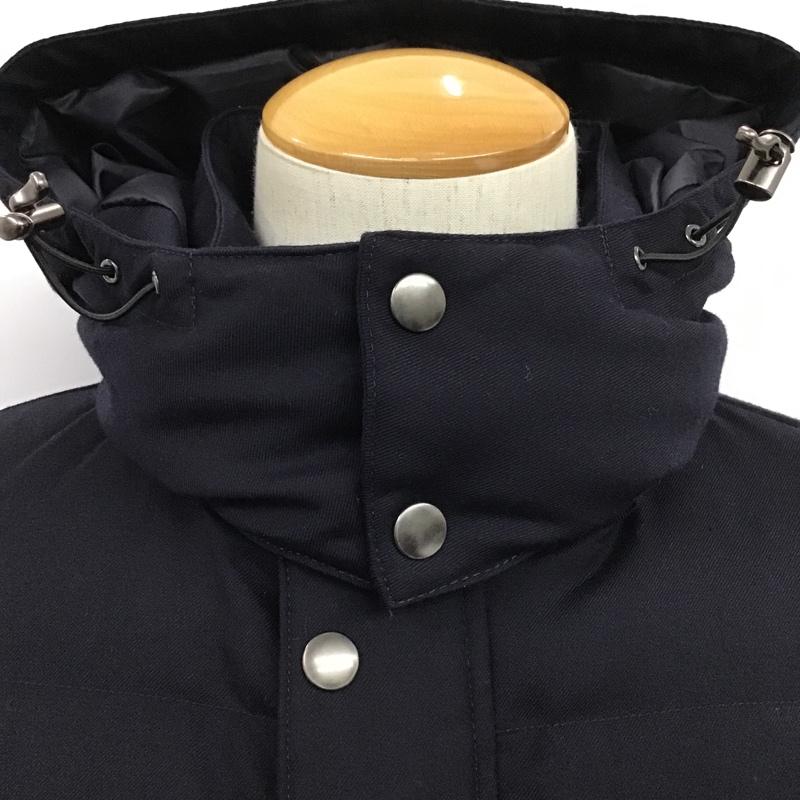 アデイインザライフ ユナイテッドアローズ A day in the life UNITED ARROWS ジャケット、上着 ダウンジャケット 6225-699-0591 フーデッドダウンジャケット S 無地 紺 / ネイビー /  メンズ USED 古着 中古 10084482