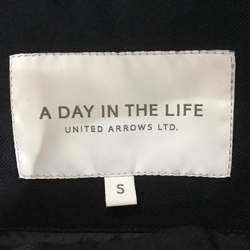 アデイインザライフ ユナイテッドアローズ A day in the life UNITED ARROWS ジャケット、上着 ダウンジャケット 6225-699-0591 フーデッドダウンジャケット S 無地 紺 / ネイビー /  メンズ USED 古着 中古 10084482