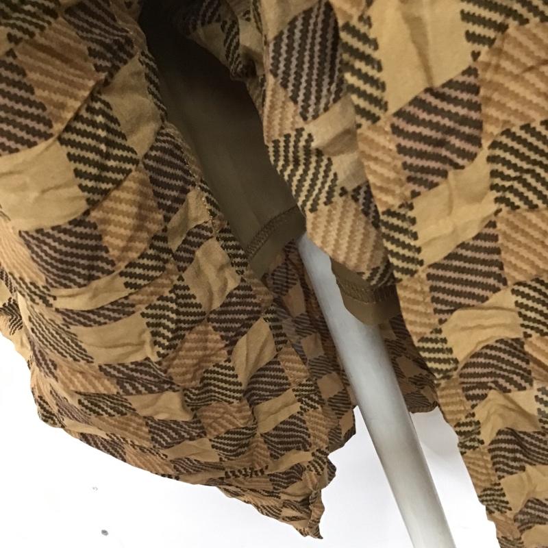 マウジー MOUSSY スカート ロングスカート 010CAH30-5200 CHECK MAXI SK タグ付き 2 総柄 茶 / ブラウン / X ベージュ / ベージュ /  レディース USED 古着 中古 10084542