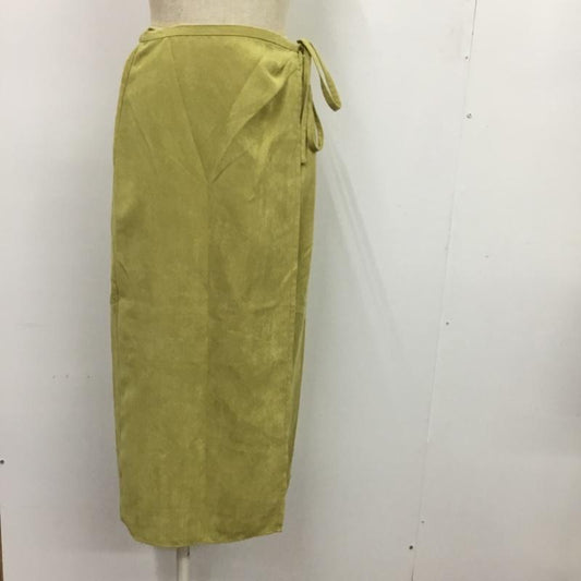 ローリーズファーム LOWRYS FARM スカート ひざ丈スカート FREE 無地 薄緑 / ライトグリーン /  レディース USED 古着 中古 10084599