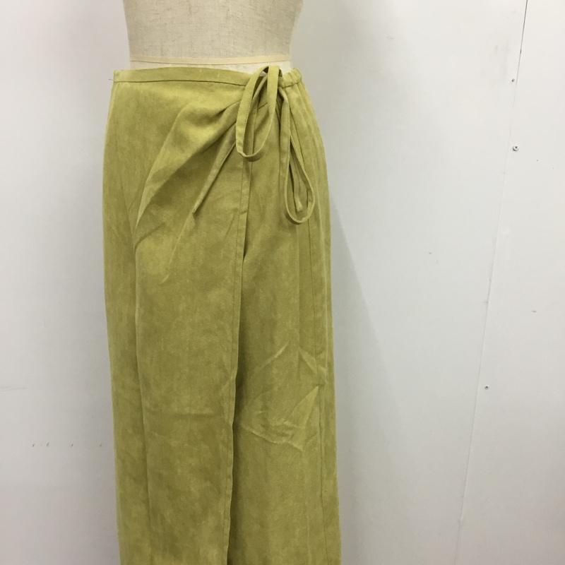 ローリーズファーム LOWRYS FARM スカート ひざ丈スカート FREE 無地 薄緑 / ライトグリーン /  レディース USED 古着 中古 10084599