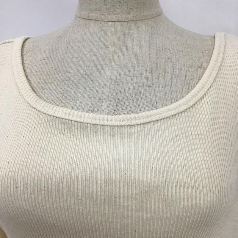ローリーズファーム LOWRYS FARM カットソー 長袖 FREE 無地 アイボリー / アイボリー /  レディース USED 古着 中古 10084620