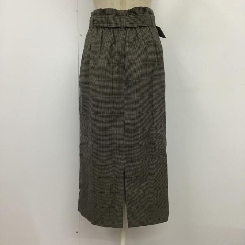ローリーズファーム LOWRYS FARM スカート ひざ丈スカート M チェック マルチカラー / マルチカラー /  レディース USED 古着 中古 10084622