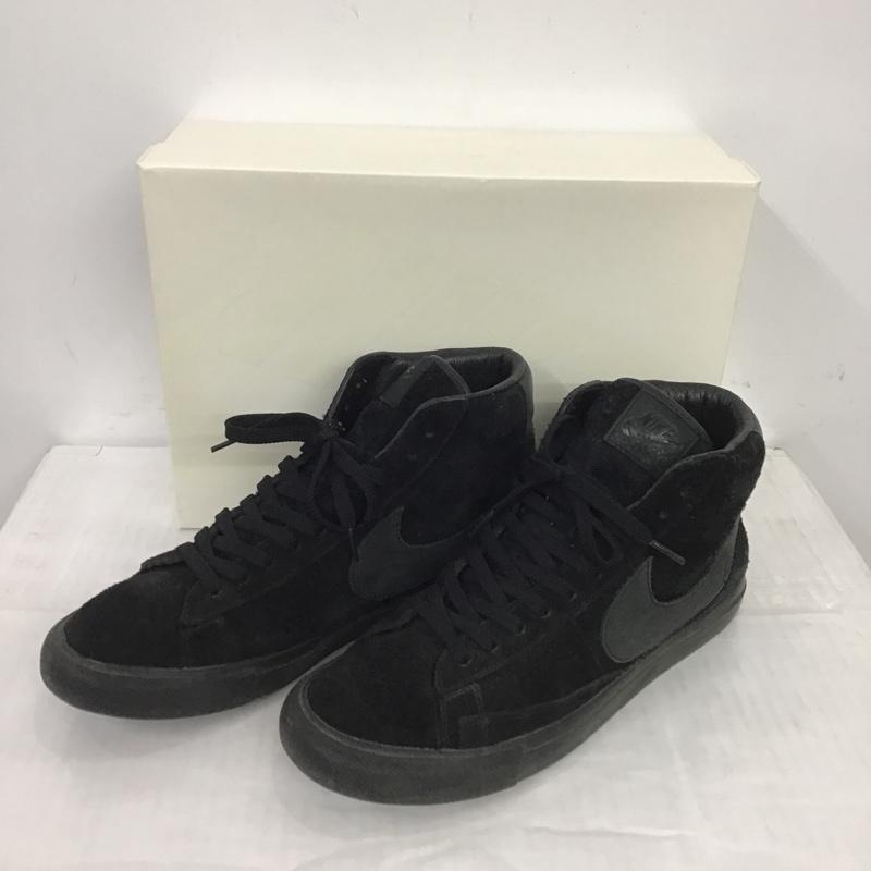 ナイキ NIKE スニーカー スニーカー 704571-001 BLAZER HIGH SP CDG 28cm 箱有 28.0cm ロゴ、文字 黒 / ブラック /  メンズ USED 古着 中古 10084752