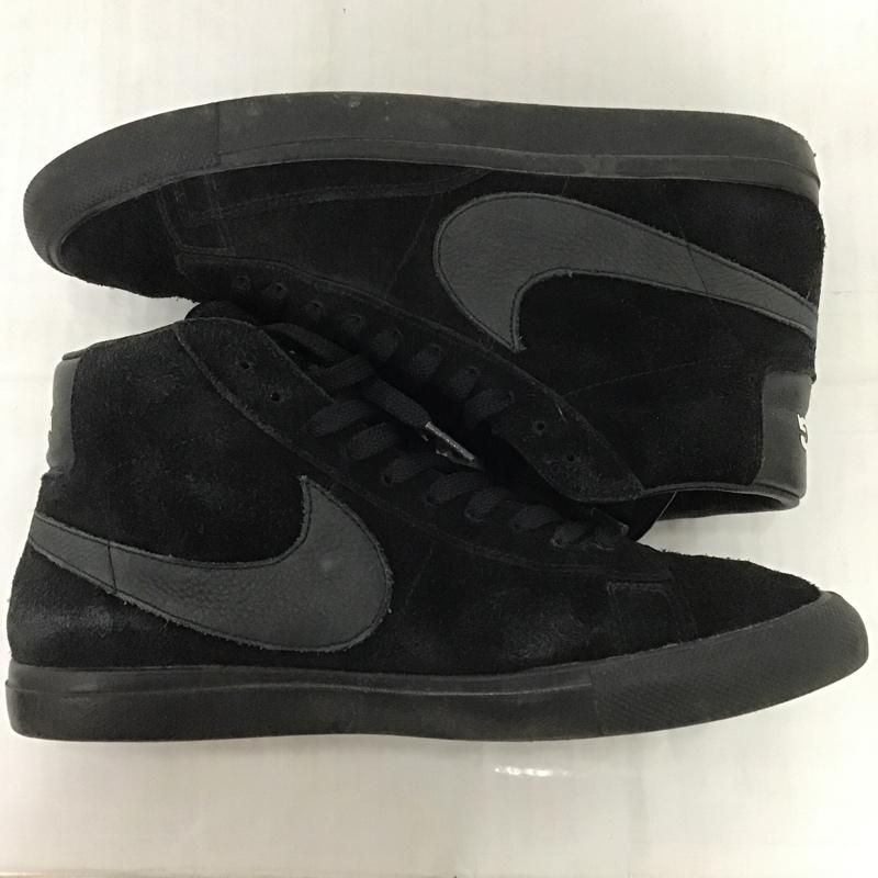 ナイキ NIKE スニーカー スニーカー 704571-001 BLAZER HIGH SP CDG 28cm 箱有 28.0cm ロゴ、文字 黒 / ブラック /  メンズ USED 古着 中古 10084752