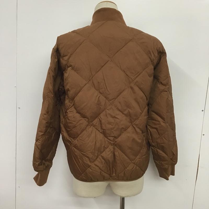 ユニクロ UNIQLO ジャケット、上着 ジャンパー、ブルゾン 01-31-9F058A ウォームパデットリバーシブルブルゾン M 無地 茶 / ブラウン / X 赤 / レッド /  メンズ USED 古着 中古 10084806